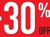  ''30% OFF'' 